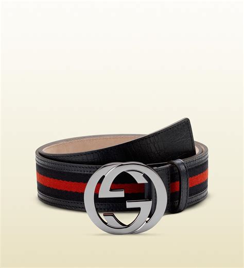 gucci mens belt bloomingdale& 39|belt with interlocking g buckle.